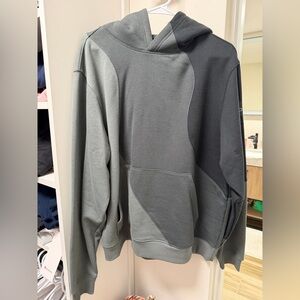 Alo Yoga Make Waves Hoodie in Charcoal Green Tonal size Medium BNWOT
